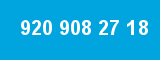 920 908 27 18 920 908 27 18